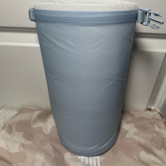 Rae Roll-Top Dry Bag - Waterproof Nylon Bag in color Skyway - Picture 1 of 6